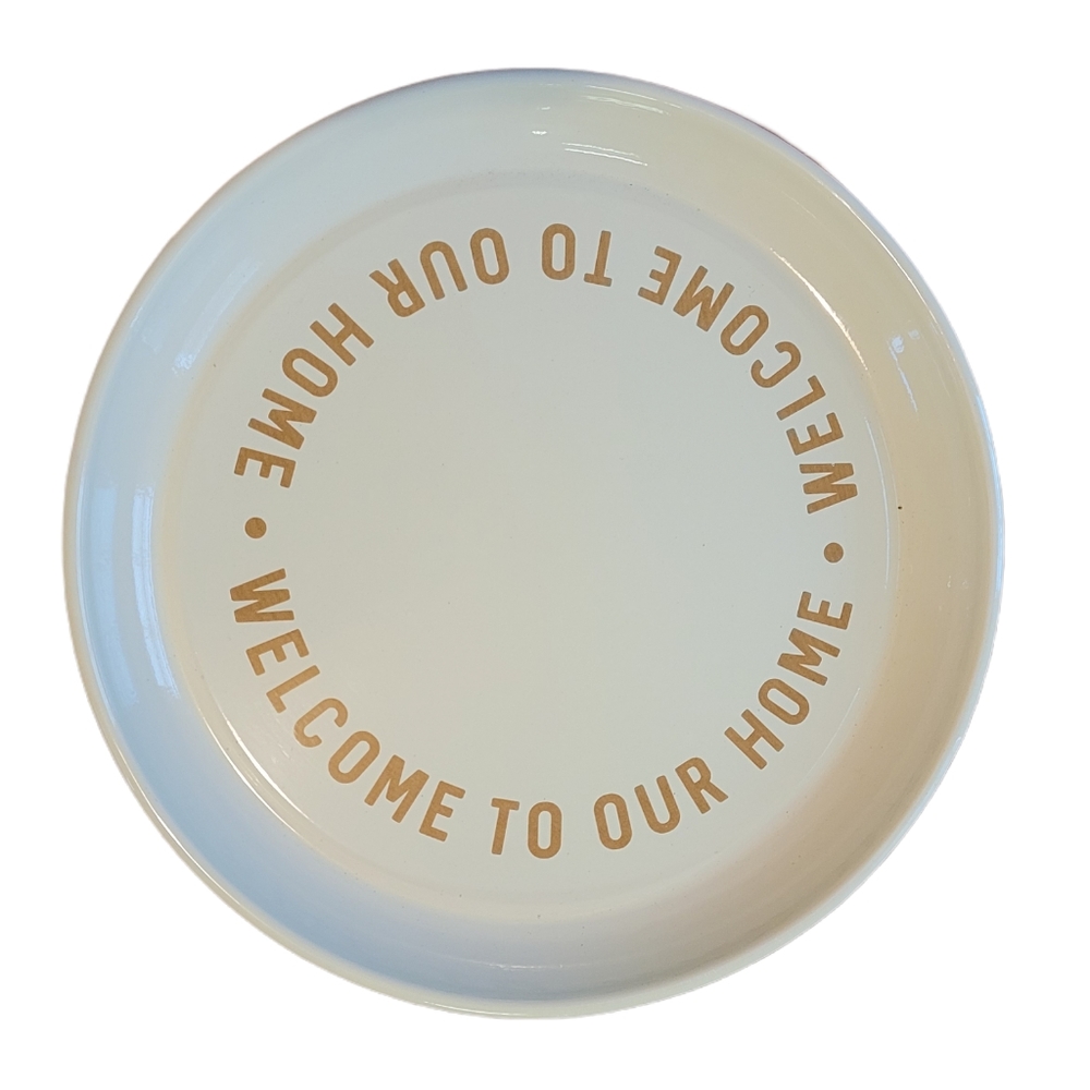 Welcome To Our Home Tray